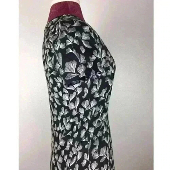 New Merona Black White Top V Neck 100 Cotton NWT - Picture 8 of 8